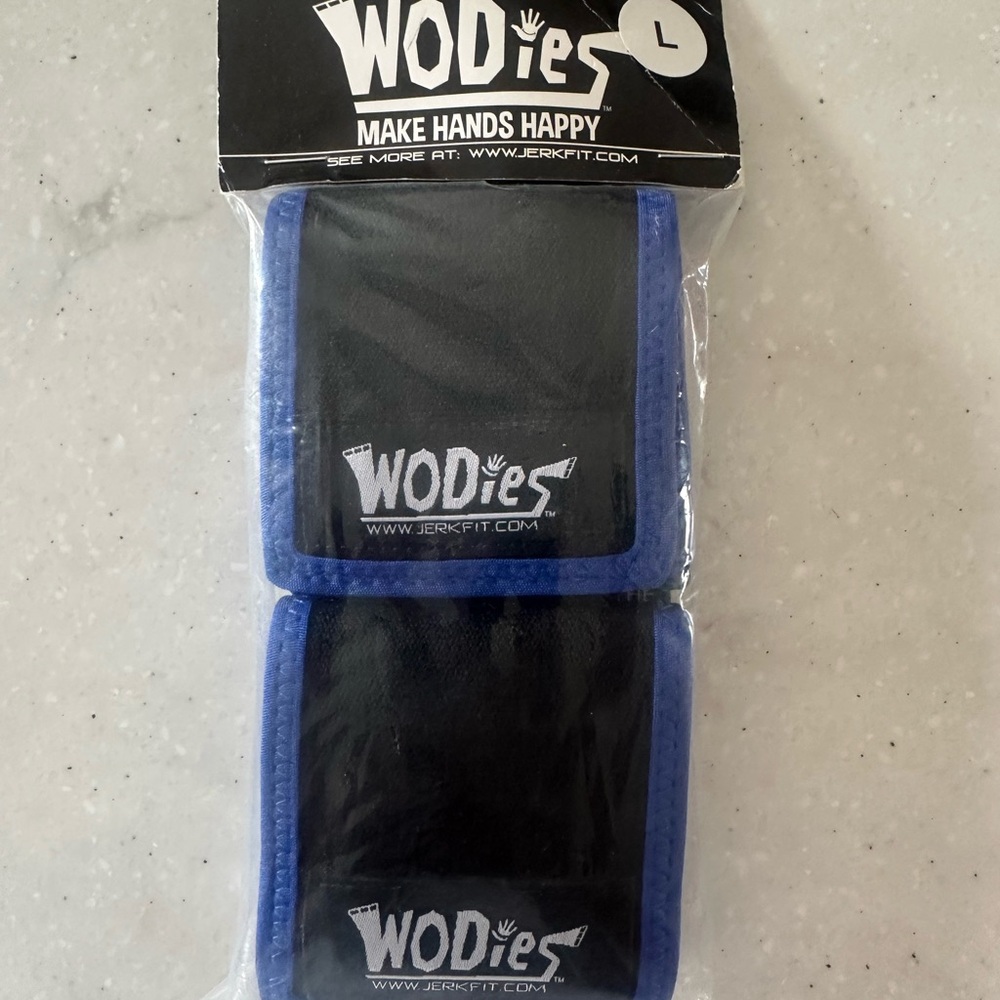 WODies Hand Grips - Black and Blue